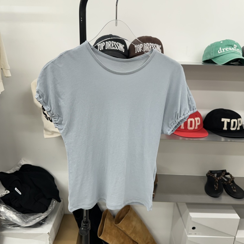 TOPDRESSING韓國㊣直郵東大門代購女裝新款時尚熱賣人氣T恤TOPDRESSINGT恤圖色2