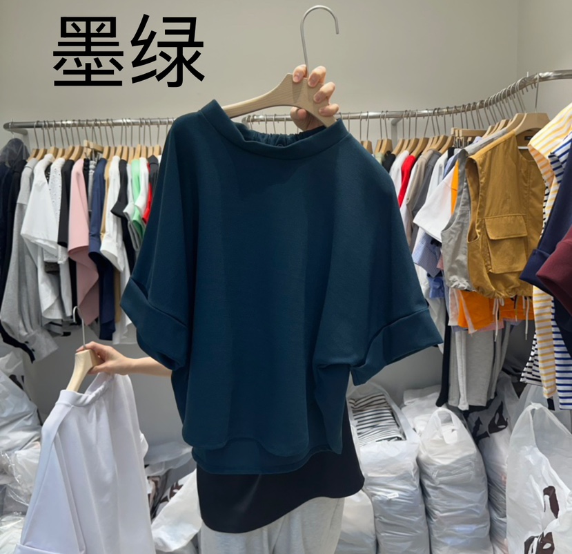 DA YLOG韓國直郵㊣東大門實拍女裝新款休閑推薦時尚T恤條紋DA YLOGT恤圖色3