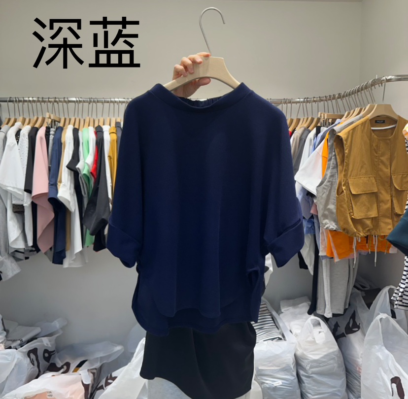 DA YLOG韓國直郵㊣東大門實拍女裝新款休閑推薦時尚T恤條紋DA YLOGT恤圖色4