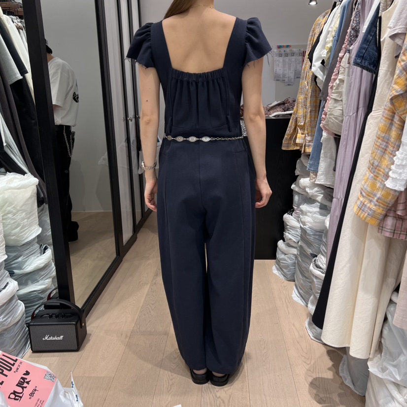 LOVE PULL韓國直郵㊣東大門實拍女裝新款人氣熱賣休閑連體褲LOVE PULL連體褲