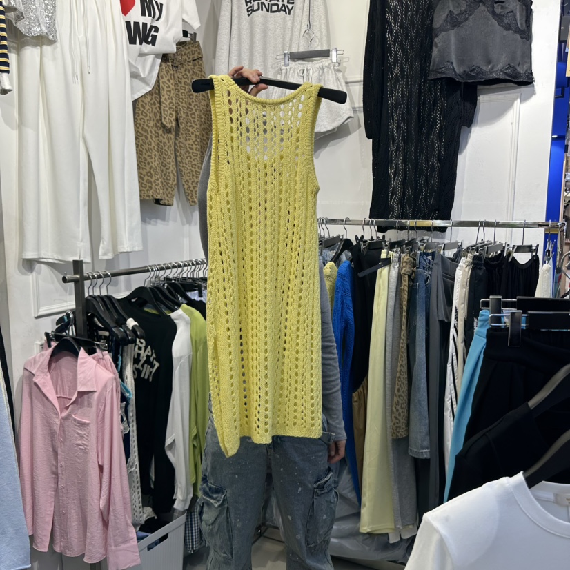 APPLE TOMATO韓國㊣直郵東大門代購女裝新品25春夏時尚連衣裙APPLE TOMATO連衣裙