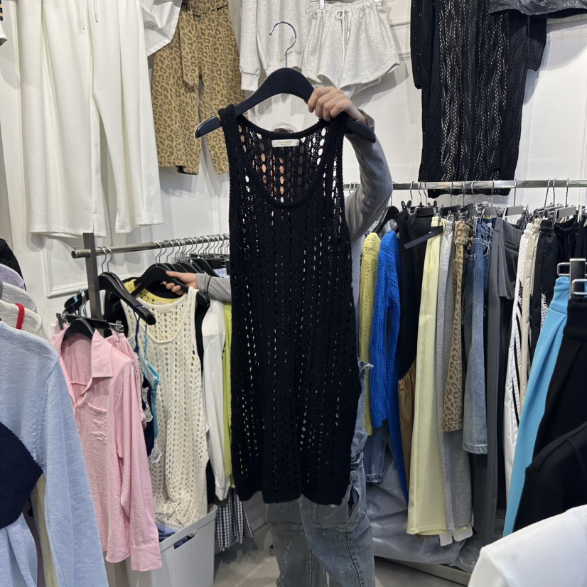 APPLE TOMATO韓國㊣直郵東大門代購女裝新品25春夏時尚連衣裙APPLE TOMATO連衣裙圖色2