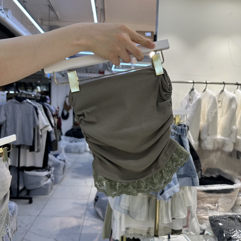 ENDOLPHIN韓國直郵㊣東大門實拍女裝新品人氣時尚熱賣吊帶背心ENDOLPHIN吊帶/背心