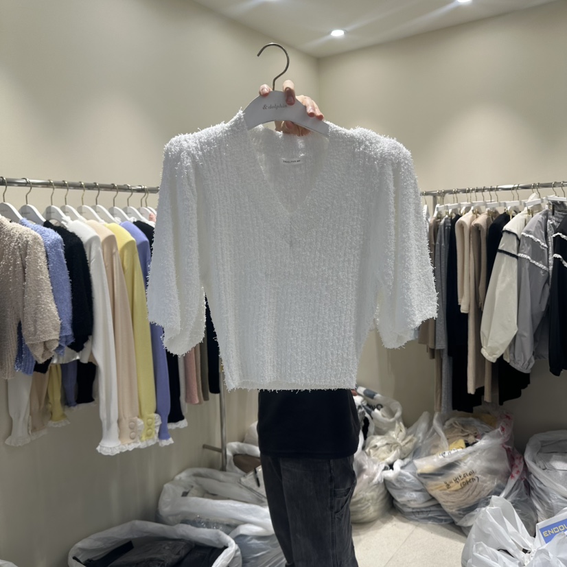 ENDOLPHIN韓國直郵㊣東大門實拍女裝新品25春夏時尚推薦針織衫ENDOLPHIN針織衫