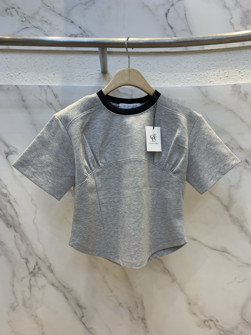 OLIVE TrEE直郵韓國代購㊣女裝新品人氣休閑熱賣時尚25春夏T恤OLIVE TrEET恤圖色2