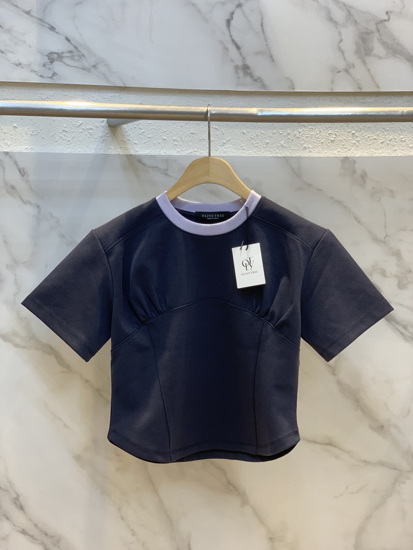 OLIVE TrEE直郵韓國代購㊣女裝新品人氣休閑熱賣時尚25春夏T恤OLIVE TrEET恤圖色3
