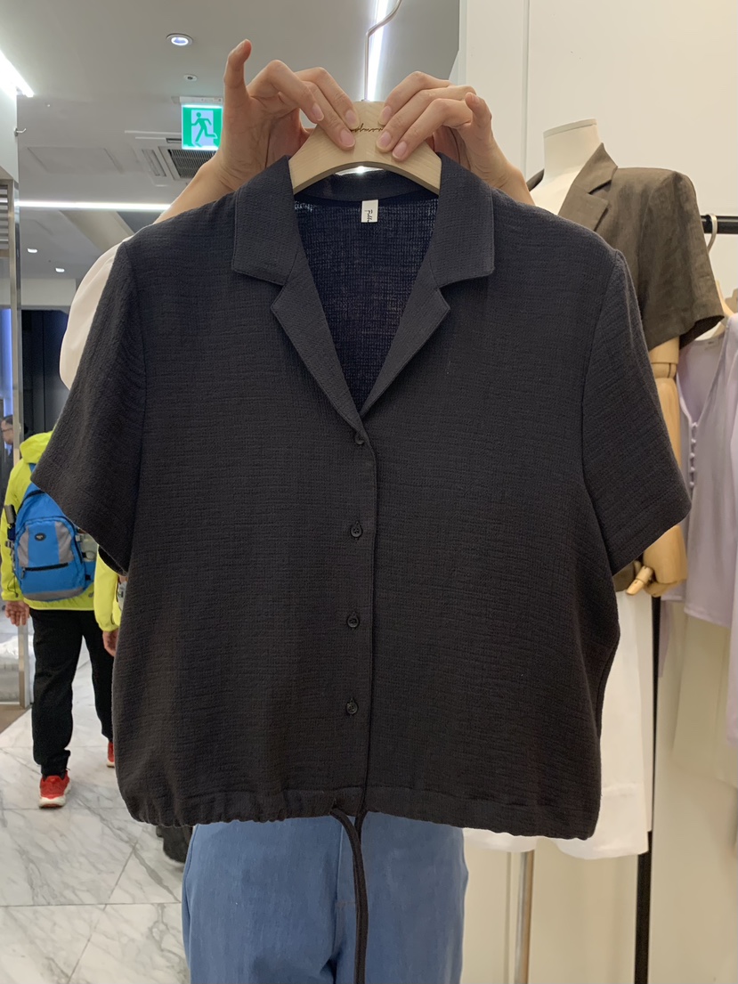 FILLMOR直郵韓國代購㊣女裝新品時尚人氣休閑25春夏襯衫蕾絲衫FILLMOR襯衫/蕾絲衫圖色2