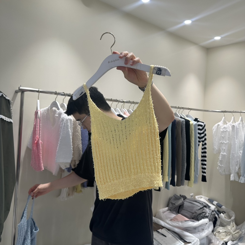 ENDOLPHIN韓國㊣直郵東大門代購女裝新品人氣25春夏吊帶背心ENDOLPHIN吊帶/背心圖色4