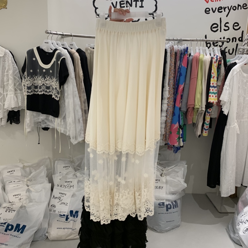VENTI韓國直郵㊣女裝新款時尚人氣推薦熱賣休閑25春夏長裙VENTI長裙