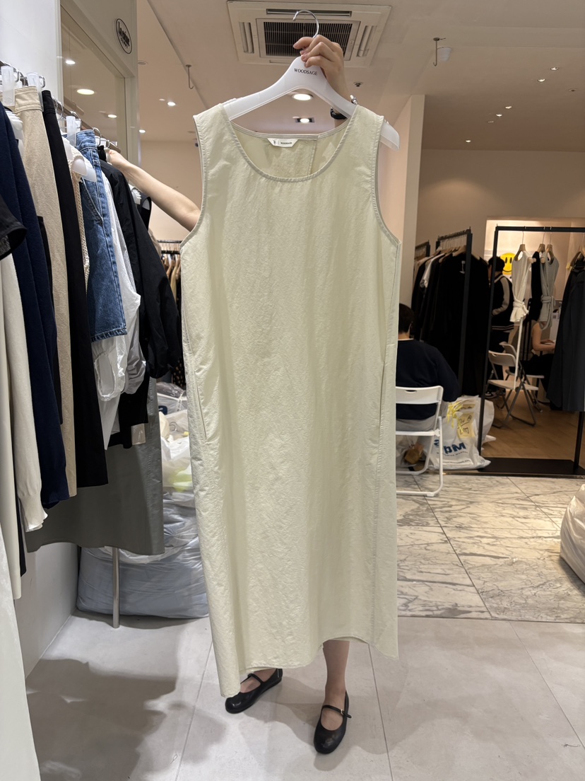 WOOD SAGE韓國直郵㊣東大門實拍女裝新品25春夏時尚連衣裙WOOD SAGE連衣裙圖色2