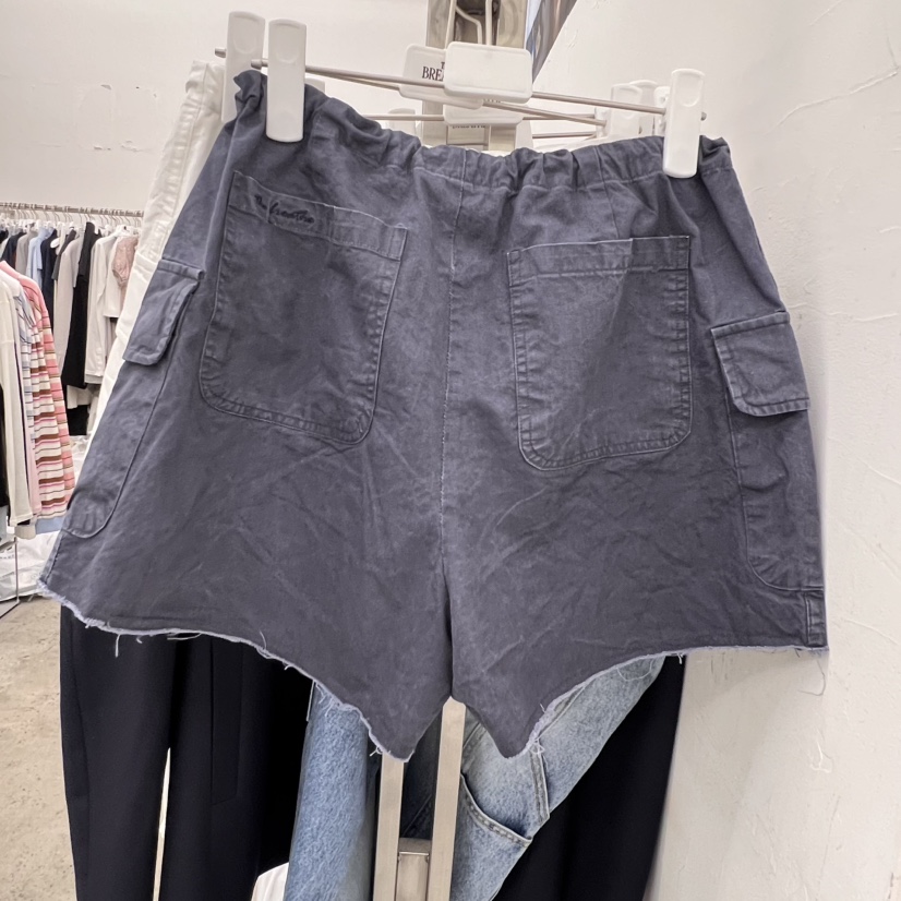 BREATHE直郵韓國代購㊣女裝新款休閑熱賣推薦25春夏短褲工裝BREATHE短褲