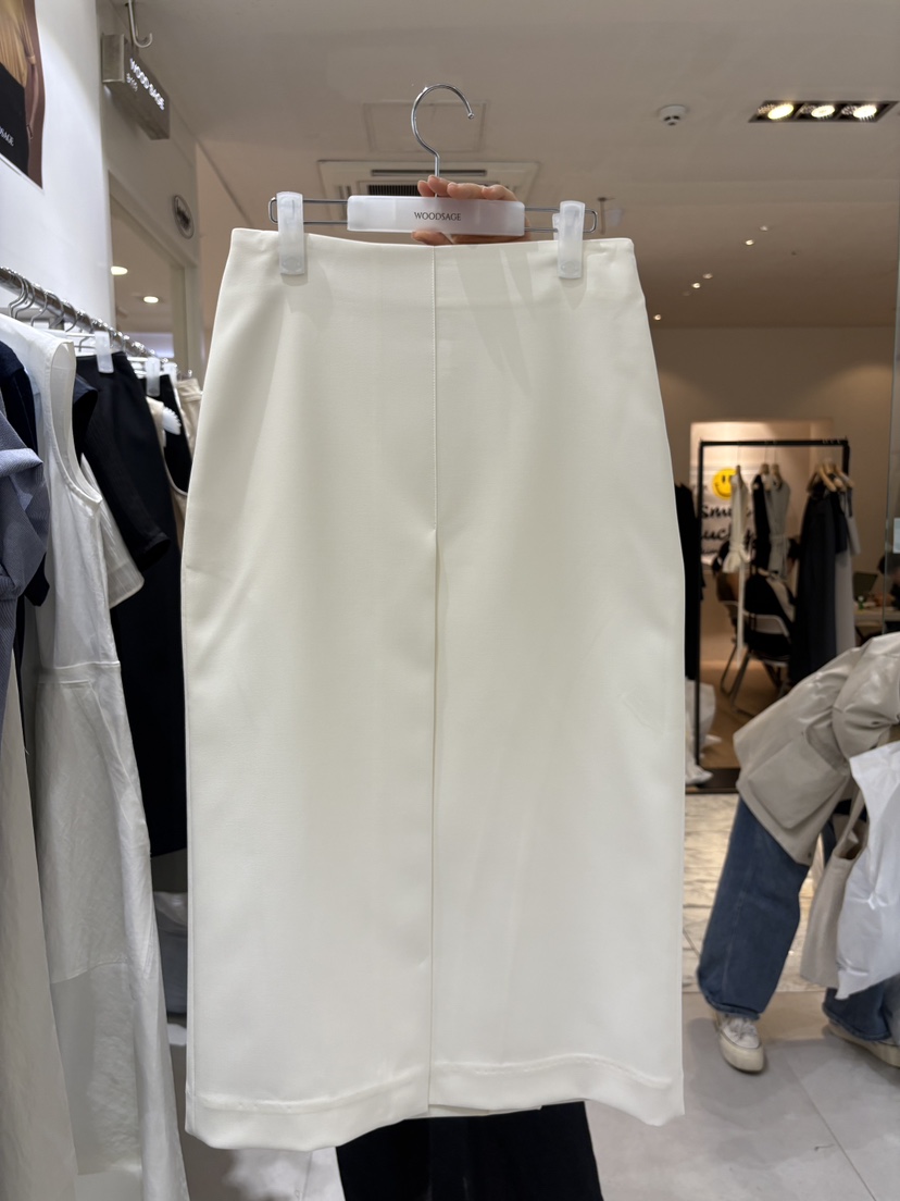 WOOD SAGE韓國㊣直郵東大門代購女裝新品25春夏半身裙中短裙WOOD SAGE半身裙/中短裙