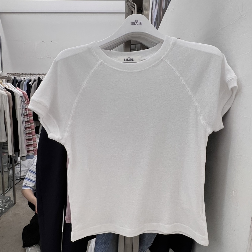 BREATHE直郵韓國代購㊣女裝新品時尚熱賣休閑推薦人氣25春夏T恤BREATHET恤圖色5