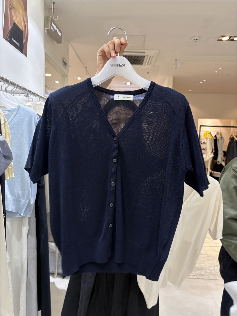 WOOD SAGE韓國直郵㊣女裝新品熱賣時尚休閑人氣25春夏針織衫WOOD SAGE針織衫圖色3