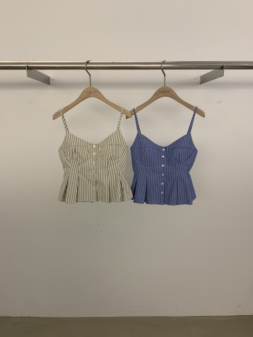 UNDER KEY韓國直郵㊣女裝新品休閑推薦25春夏人氣吊帶背心UNDER KEY吊帶/背心