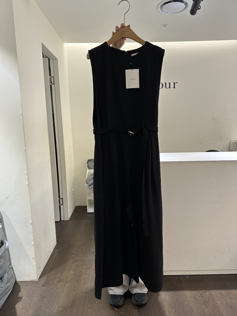 YOUR-P直郵韓國代購㊣女裝新品時尚熱賣25春夏連衣裙含腰帶YOUR-P連衣裙圖色2