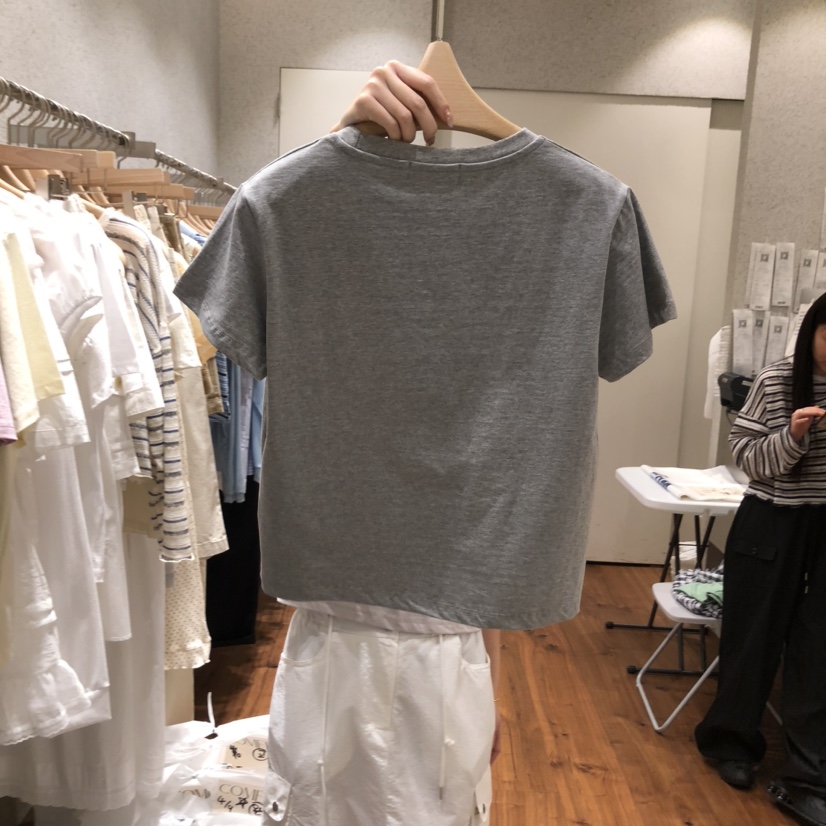 COMELY直郵韓國代購㊣女裝新款時尚人氣熱賣休閑25春夏推薦T恤COMELYT恤