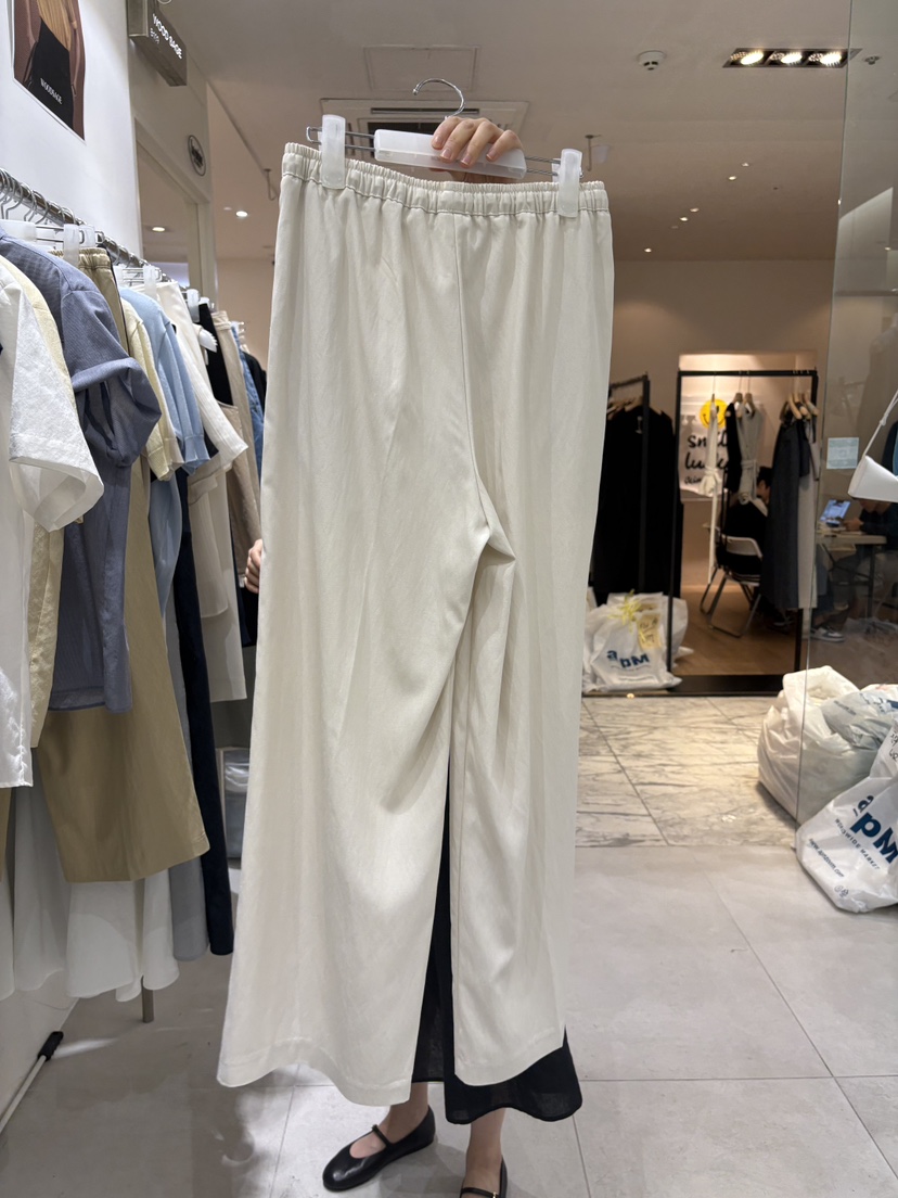 WOOD SAGE韓國直郵㊣東大門實拍女裝新品推薦25春夏休閑褲WOOD SAGE休閑褲