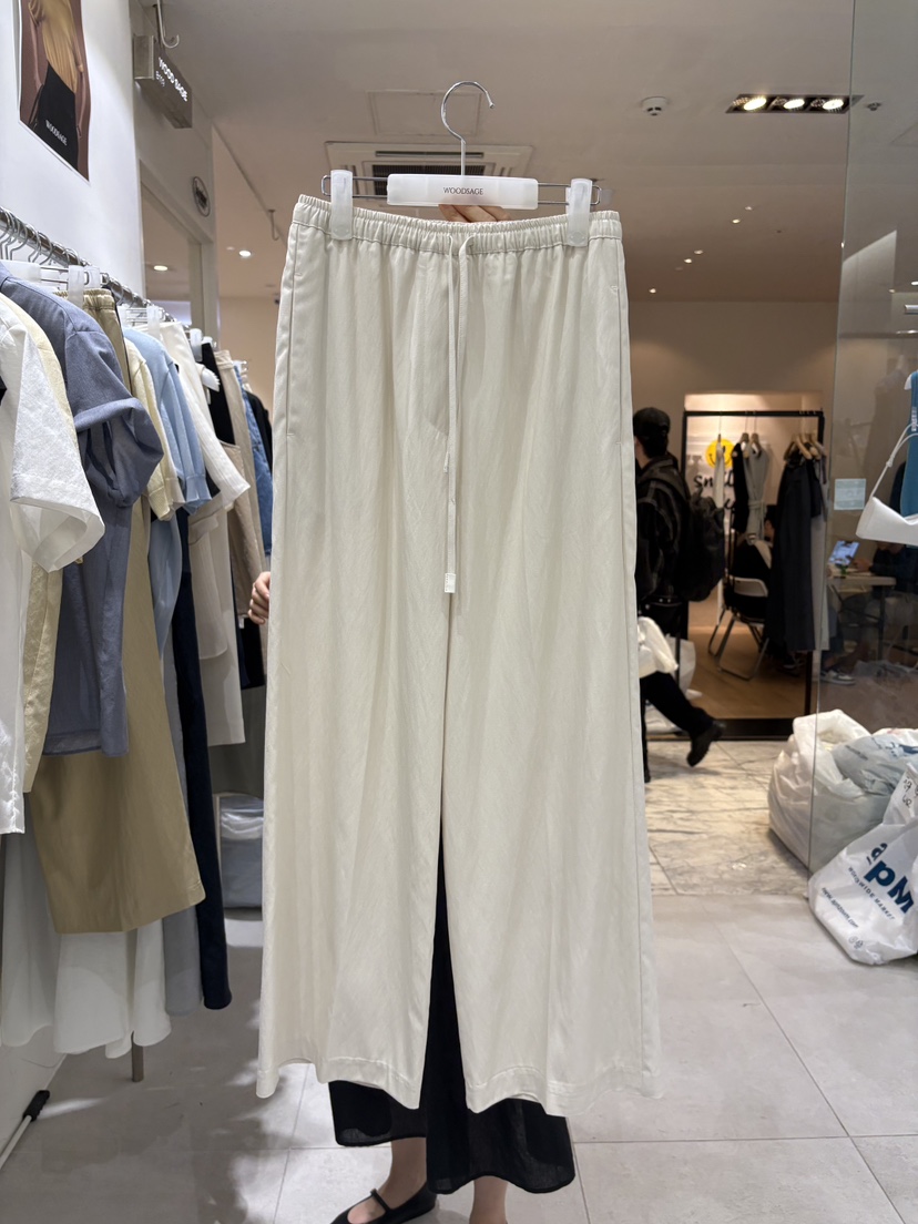 WOOD SAGE韓國直郵㊣東大門實拍女裝新品推薦25春夏休閑褲WOOD SAGE休閑褲