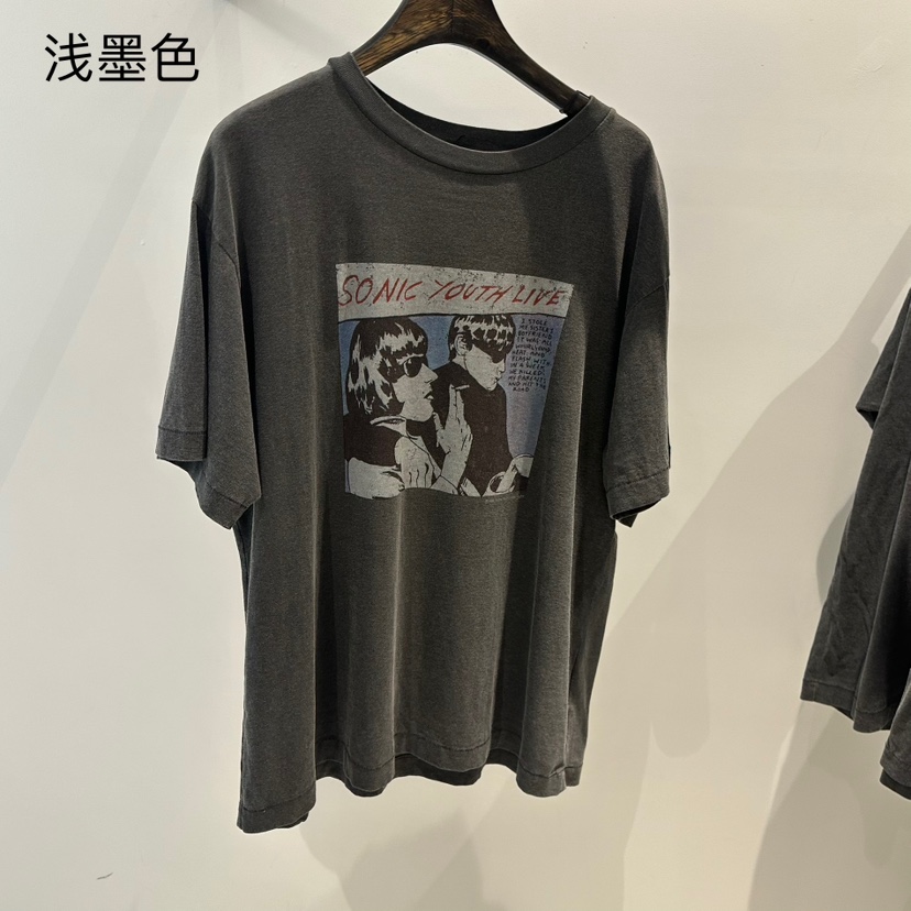 JANE BIRKIN韓國直郵㊣女裝新品休閑人氣25春夏熱賣時尚T恤JANE BIRKIN設計師品牌T恤圖色2