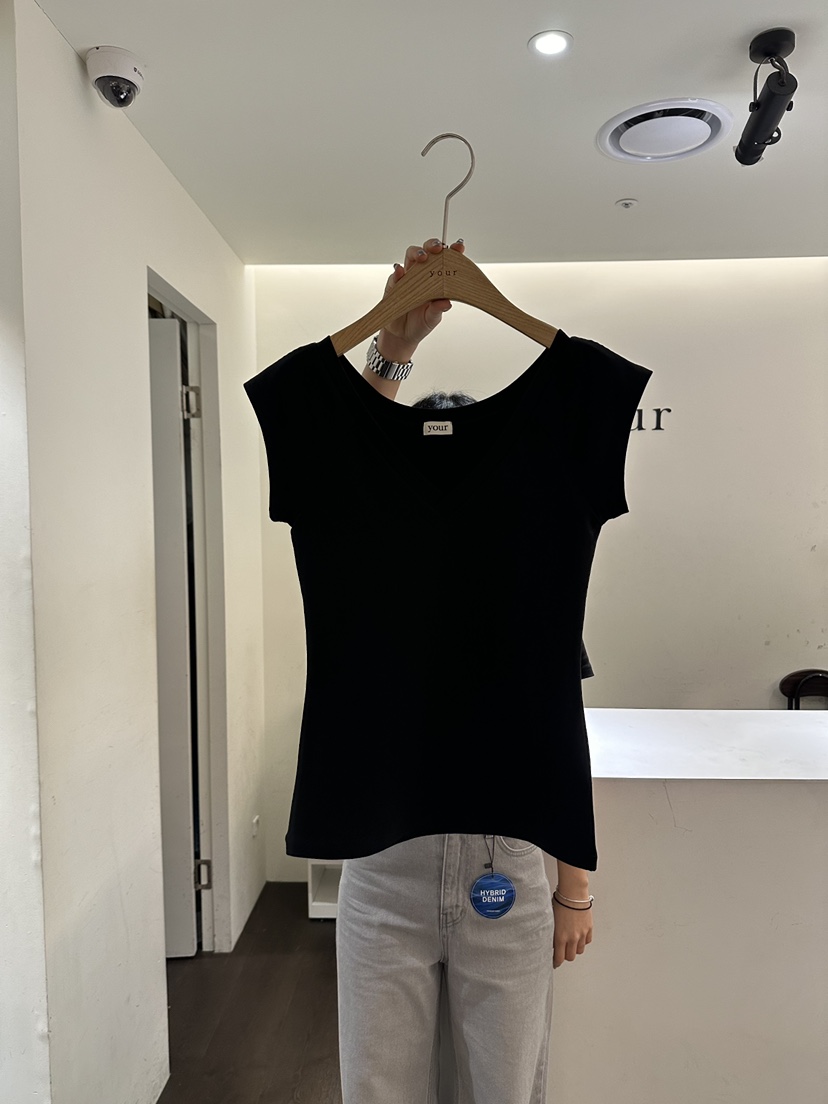 YOUR-P韓國直郵㊣女裝新品推薦休閑25春夏人氣熱賣時尚T恤YOUR-PT恤圖色5
