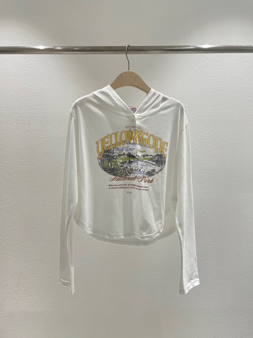 ROOMS SHOP直郵韓國代購㊣女裝新品人氣推薦25春夏熱賣衛衣ROOMS_SHOP衛衣