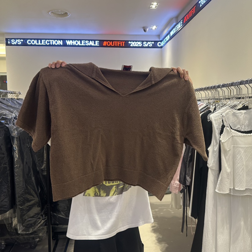 OUTFIT直郵韓國代購㊣女裝新款25春夏休閑人氣推薦熱賣針織衫OUTFIT針織衫圖色3