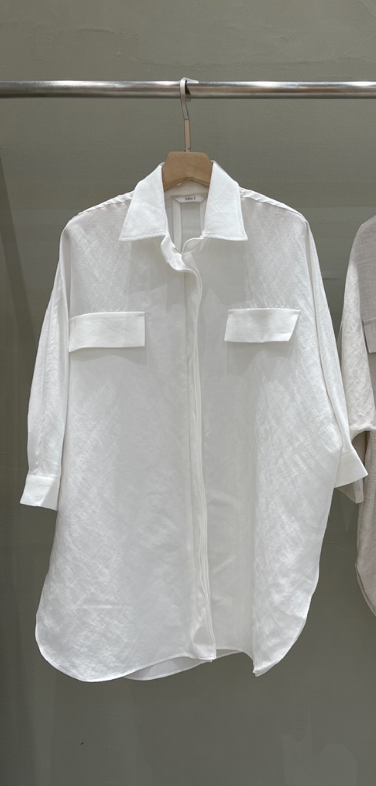 THE MUI韓國㊣直郵東大門代購女裝新款25春夏推薦襯衫蕾絲衫SO BAE襯衫/蕾絲衫圖色1