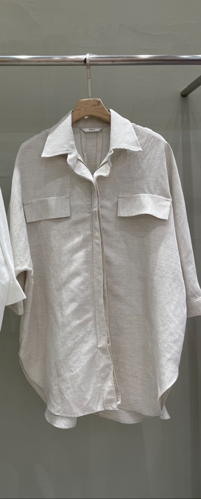 THE MUI韓國㊣直郵東大門代購女裝新款25春夏推薦襯衫蕾絲衫SO BAE襯衫/蕾絲衫圖色2