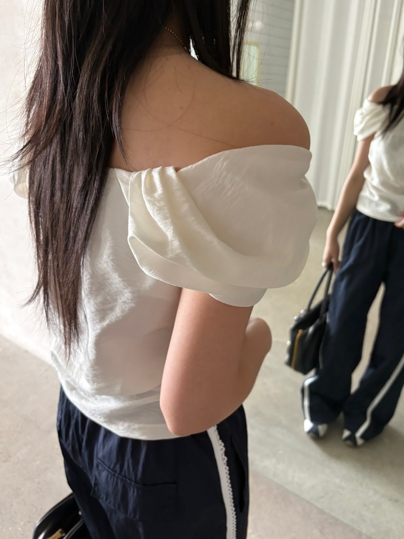 Verbena韓國㊣直郵東大門代購女裝新品時尚熱賣25春夏襯衫蕾絲衫Verbena襯衫/蕾絲衫