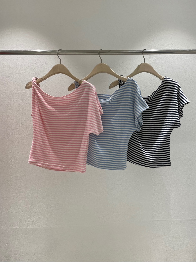 ROOMS SHOP韓國直郵㊣女裝新品熱賣人氣休閑25春夏時尚T恤ROOMS_SHOPT恤