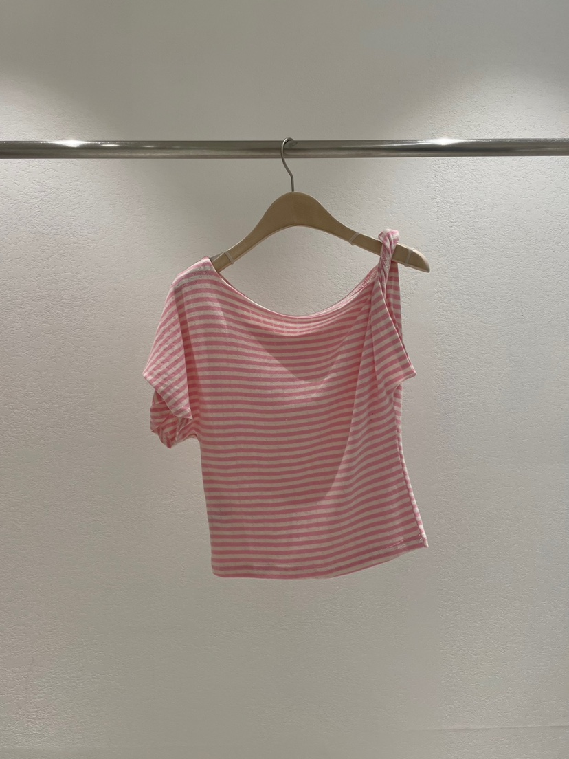 ROOMS SHOP韓國直郵㊣女裝新品熱賣人氣休閑25春夏時尚T恤ROOMS_SHOPT恤