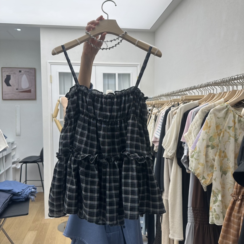RE:FRESH-L韓國直郵㊣東大門實拍女裝新品推薦人氣吊帶背心RE:FRESH吊帶/背心圖色3