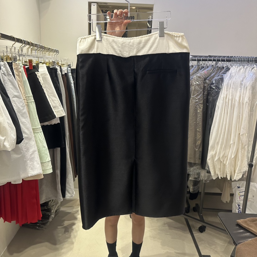 OUTFIT韓國直郵㊣東大門實拍女裝新款25春夏時尚半身裙中短裙OUTFIT半身裙/中短裙
