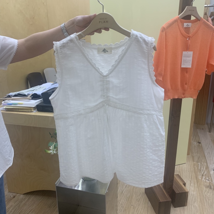 THEPLAN韓國直郵㊣女裝新品休閑25春夏時尚人氣推薦吊帶背心THE PLAN吊帶/背心圖色2