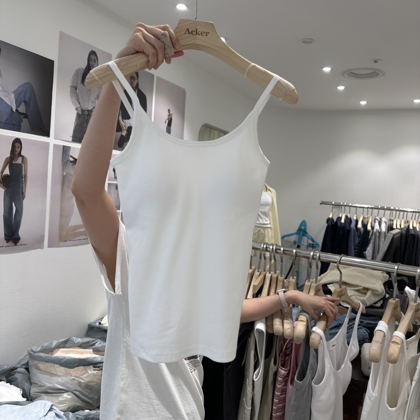 ACKER韓國直郵㊣女裝新品人氣休閑熱賣時尚25春夏推薦吊帶背心ACKER吊帶/背心