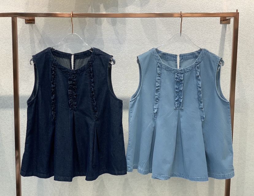 SYMBOL韓國㊣直郵東大門代購女裝新款25春夏吊帶背心荷葉邊SYMBOL吊帶/背心