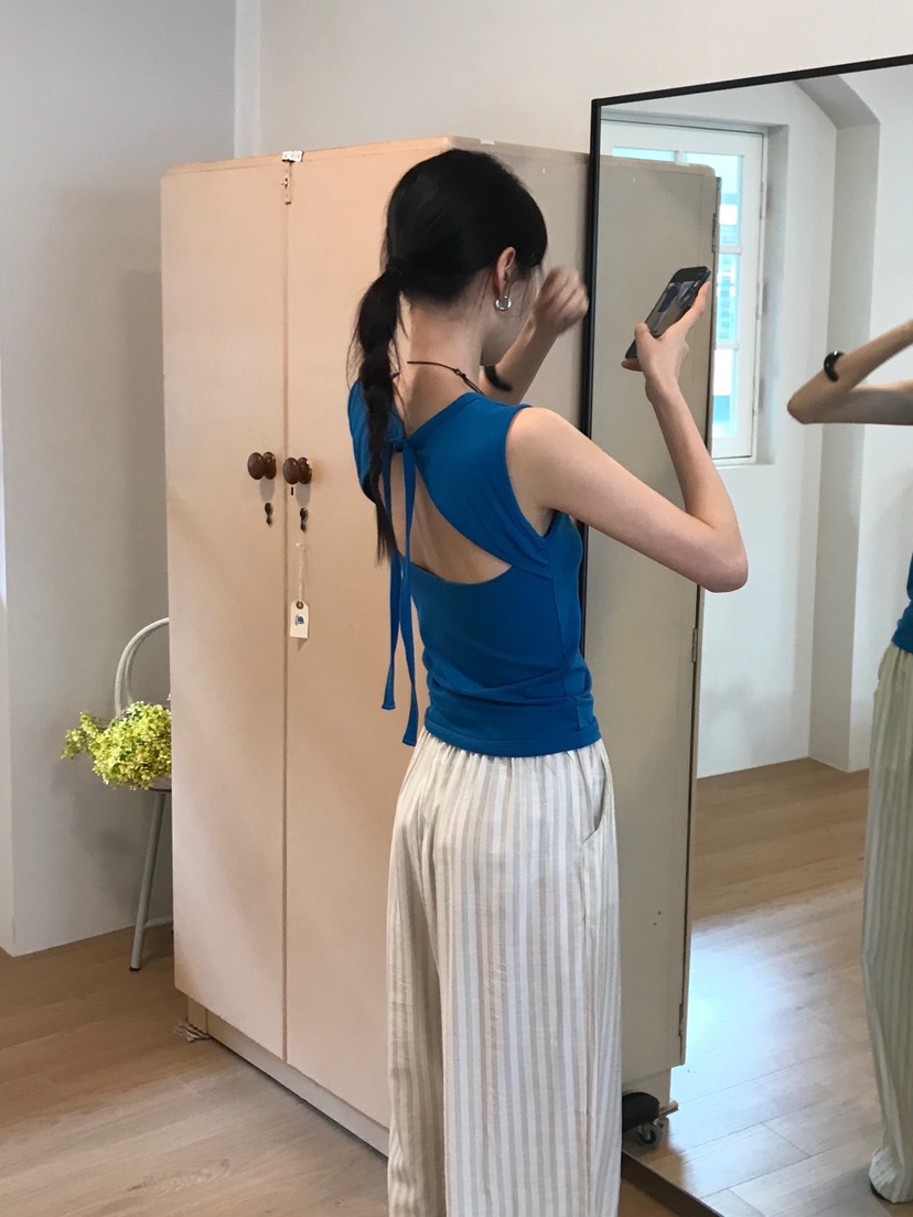 ME MO韓國直郵㊣女裝新品人氣25春夏熱賣吊帶背心不含內搭ME MO吊帶/背心