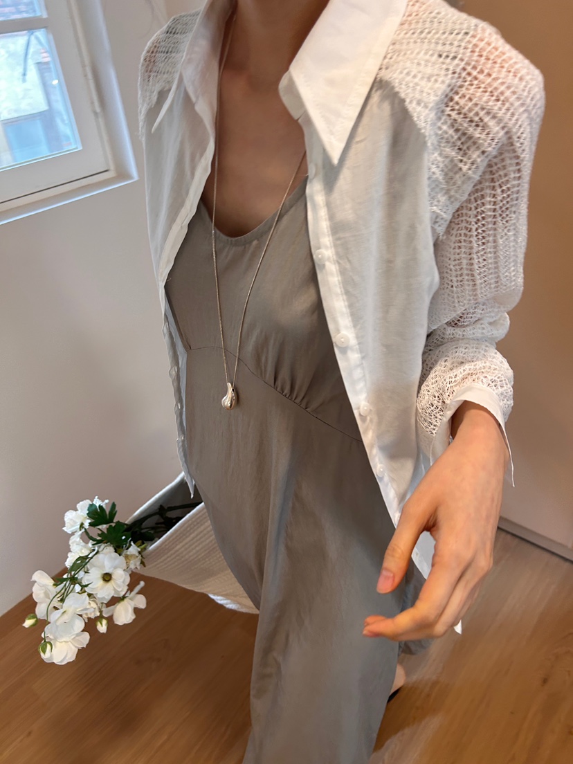 ME MO韓國直郵㊣東大門實拍女裝新款熱賣時尚休閑25春夏連衣裙ME MO連衣裙