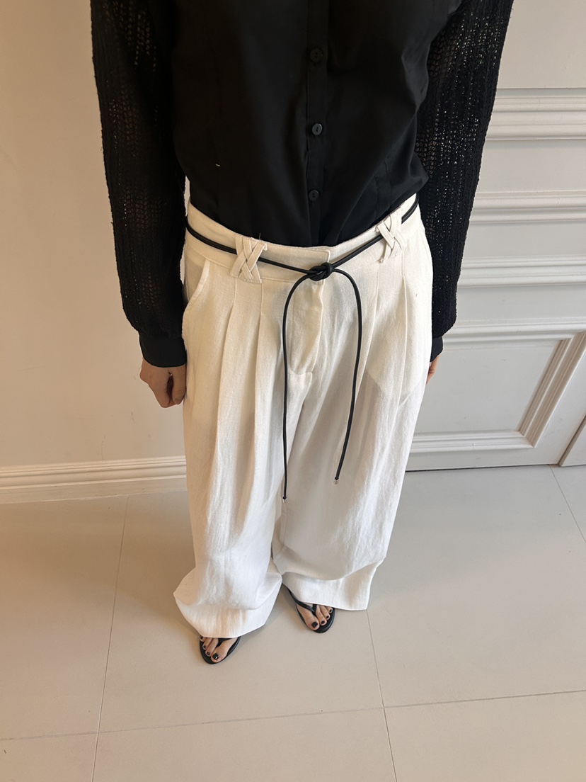 ME MO韓國㊣直郵東大門代購女裝新品熱賣休閑25春夏正裝褲西褲ME MO正裝褲/西褲