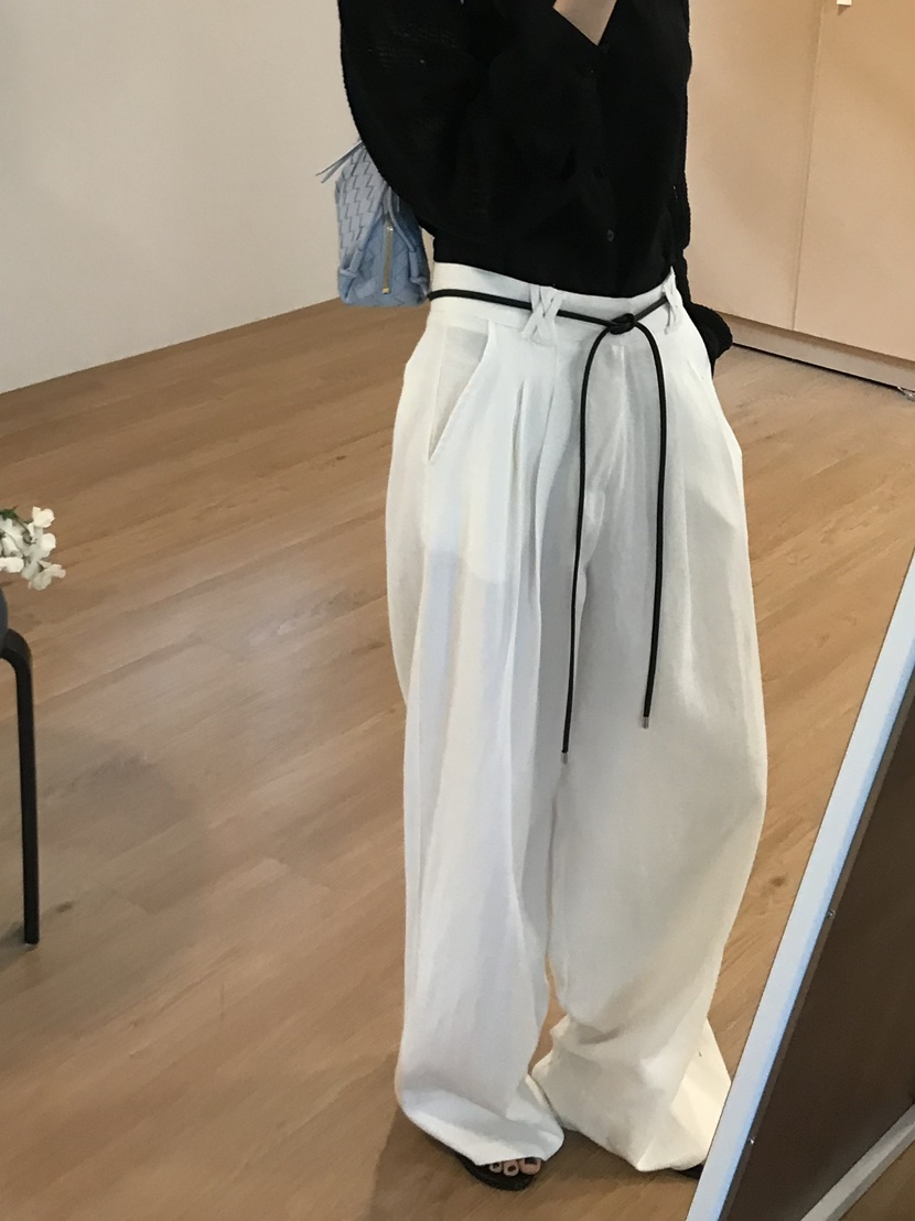 ME MO韓國㊣直郵東大門代購女裝新品熱賣休閑25春夏正裝褲西褲ME MO正裝褲/西褲