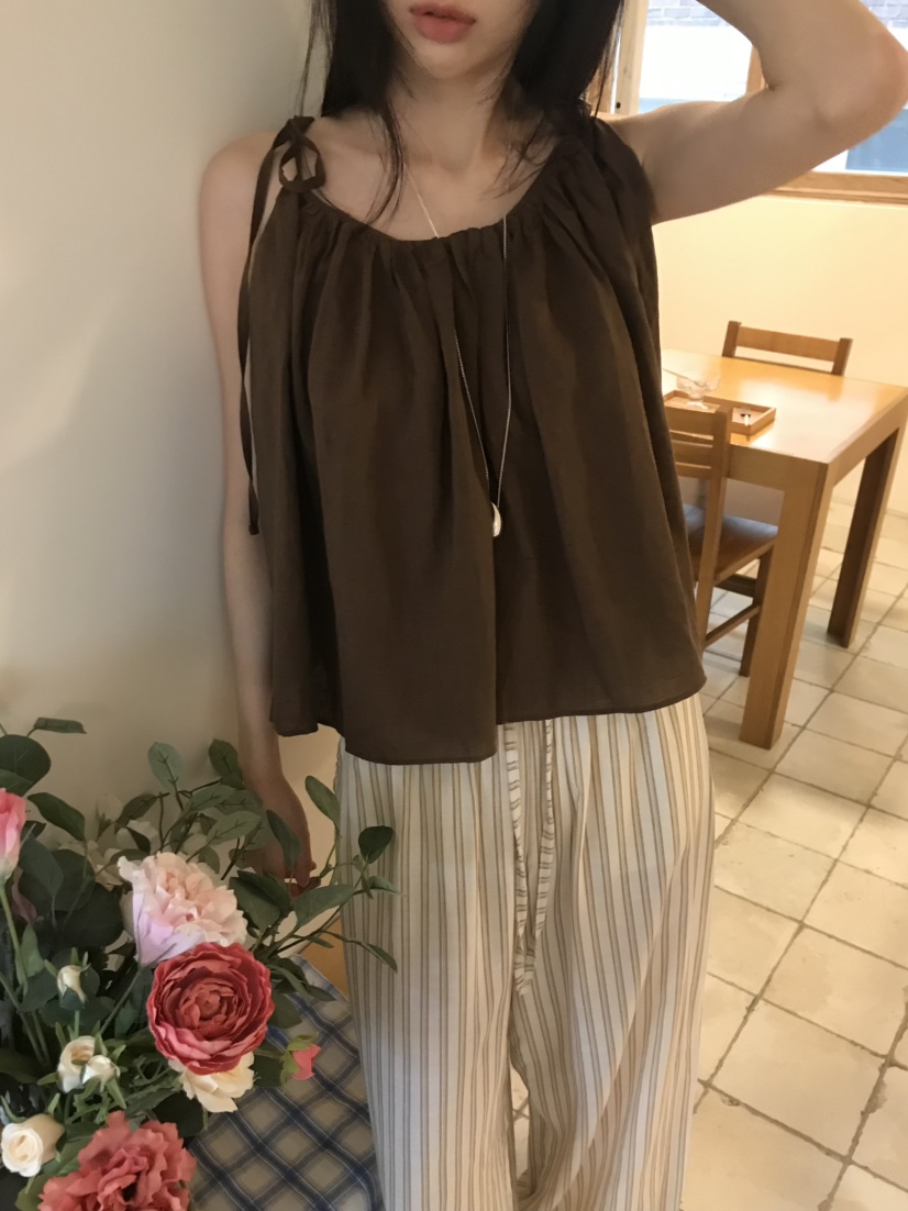 ME MO韓國直郵㊣東大門實拍女裝新款人氣熱賣推薦吊帶背心ME MO吊帶/背心