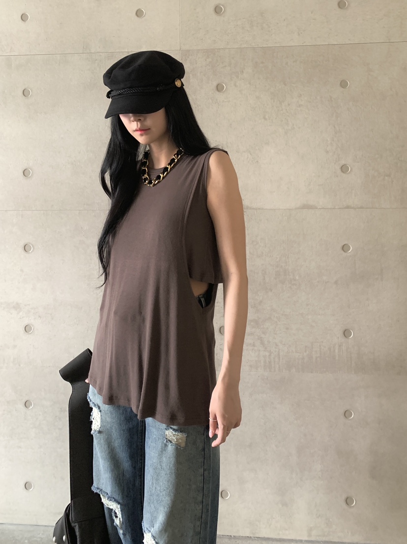 DAVICHI韓國㊣直郵東大門代購女裝新品推薦25春夏時尚吊帶背心DAVICHI吊帶/背心