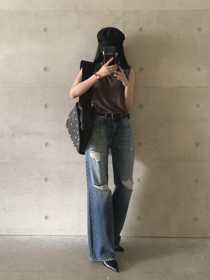 DAVICHI韓國㊣直郵東大門代購女裝新品推薦25春夏時尚吊帶背心DAVICHI吊帶/背心