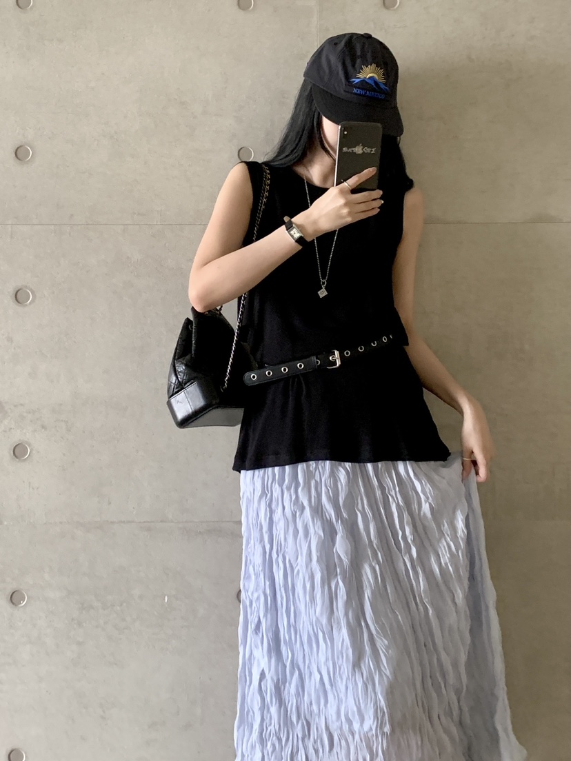 DAVICHI韓國㊣直郵東大門代購女裝新品推薦25春夏時尚吊帶背心DAVICHI吊帶/背心