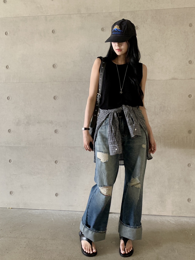 DAVICHI韓國㊣直郵東大門代購女裝新品推薦25春夏時尚吊帶背心DAVICHI吊帶/背心