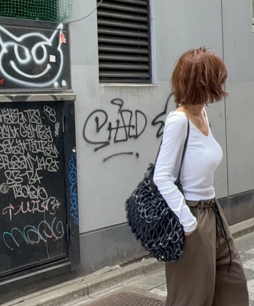 PARIS MATCH韓國㊣直郵東大門代購女裝新品時尚人氣長袖T恤PARIS MATCH長袖T恤