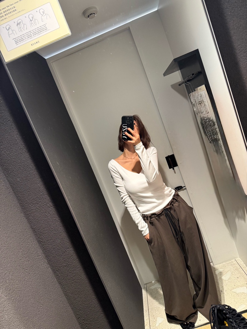 PARIS MATCH韓國㊣直郵東大門代購女裝新品時尚人氣長袖T恤PARIS MATCH長袖T恤
