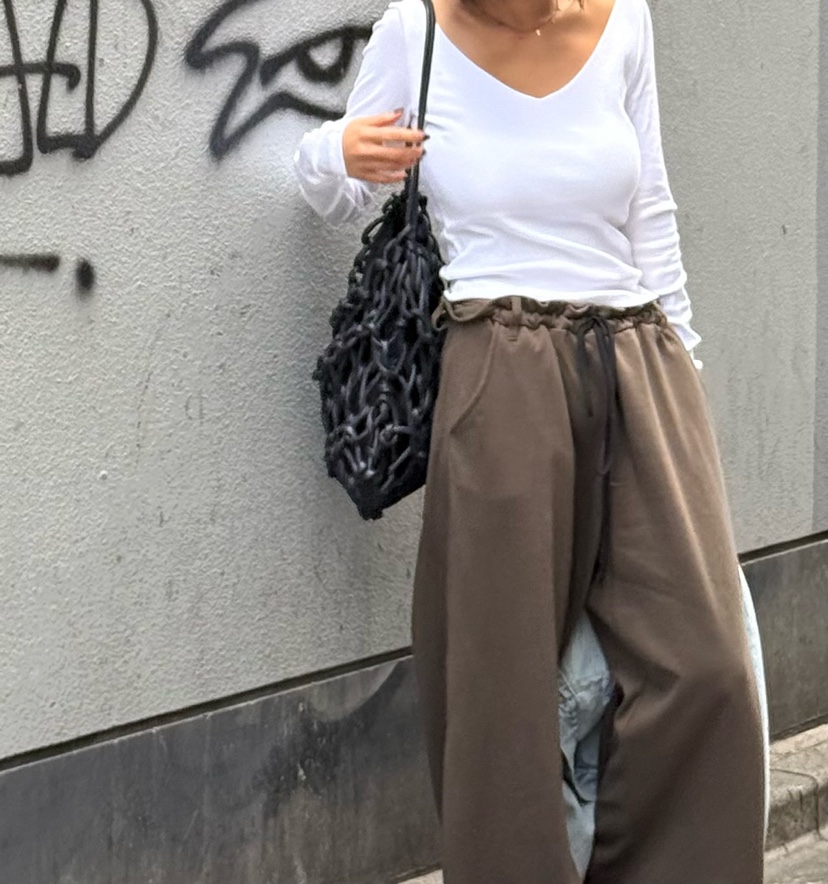 PARIS MATCH韓國直郵㊣女裝新品時尚25春夏推薦熱賣休閑褲PARIS MATCH休閑褲