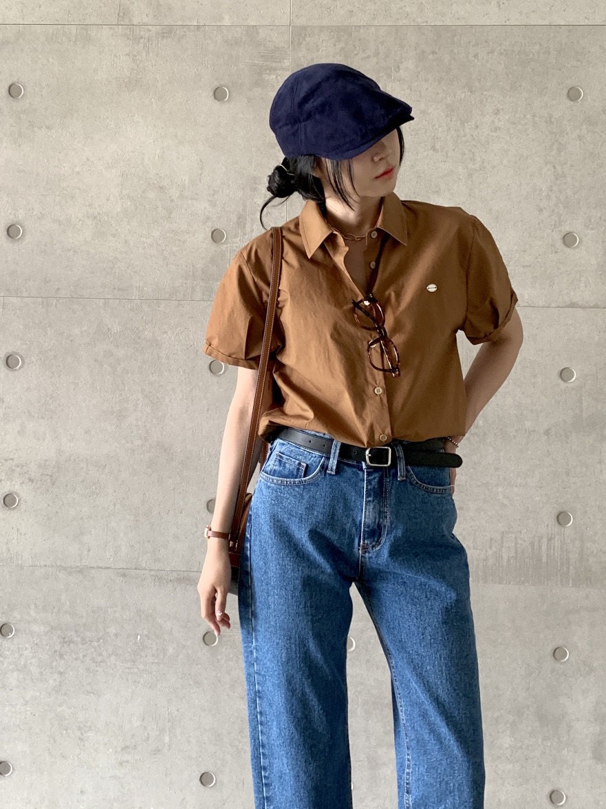 DAVICHI韓國直郵㊣女裝新品推薦熱賣休閑25春夏時尚襯衫蕾絲衫DAVICHI襯衫/蕾絲衫